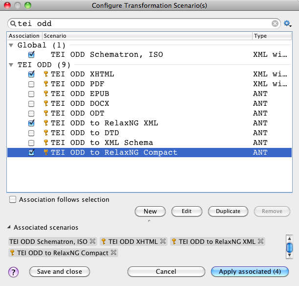 ODD transformation scenarios available. ODD transformation scenarios available.